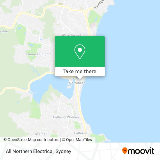 All Northern Electrical map