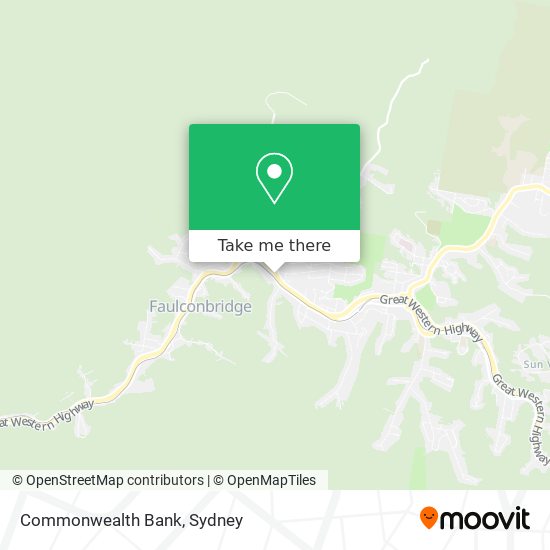 Commonwealth Bank map