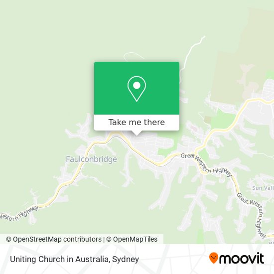 Uniting Church in Australia map