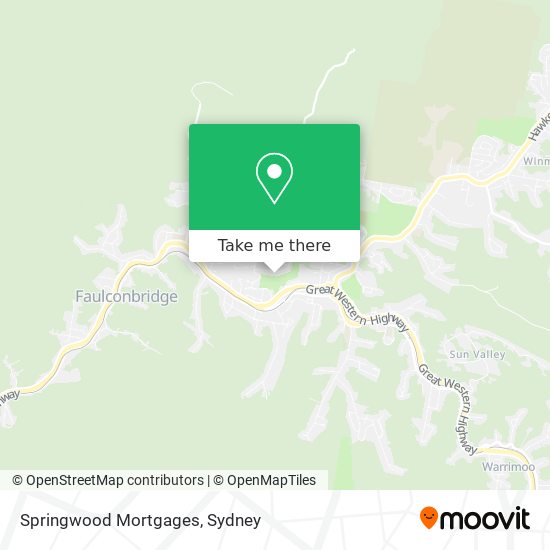 Mapa Springwood Mortgages