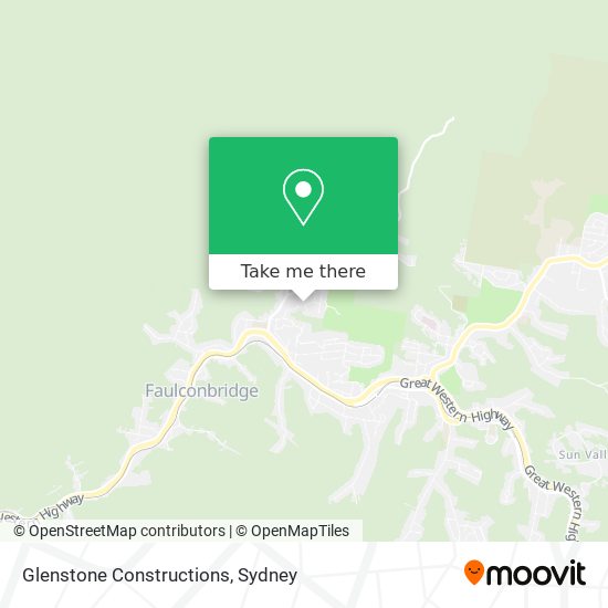 Glenstone Constructions map