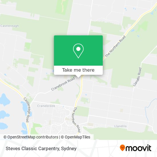 Steves Classic Carpentry map