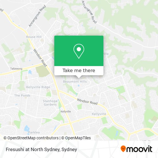 Fresushi at North Sydney map