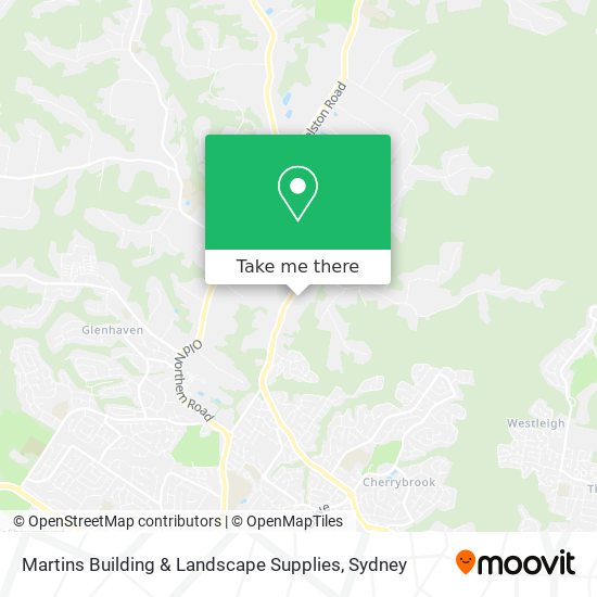 Mapa Martins Building & Landscape Supplies