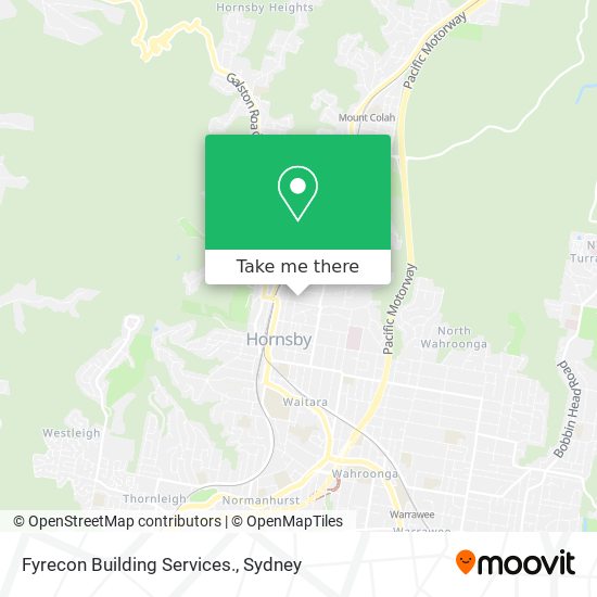 Fyrecon Building Services. map