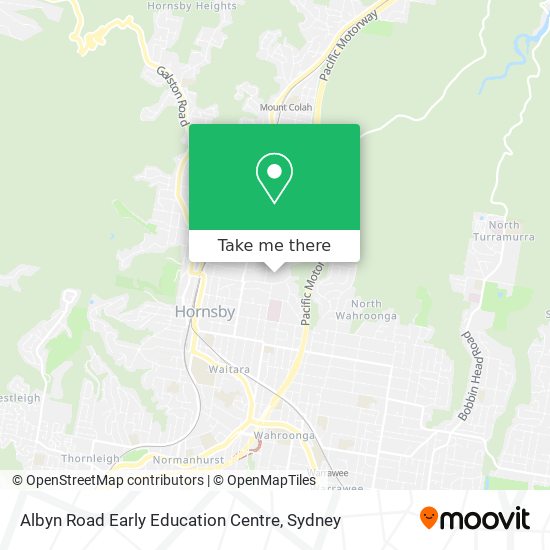 Albyn Road Early Education Centre map