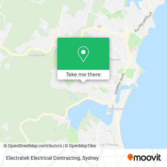 Electratek Electrical Contracting map
