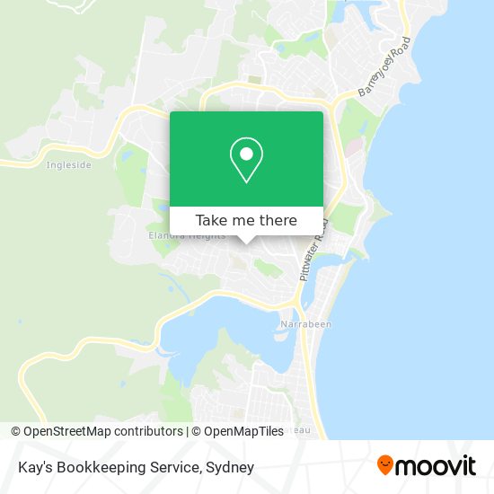 Kay's Bookkeeping Service map