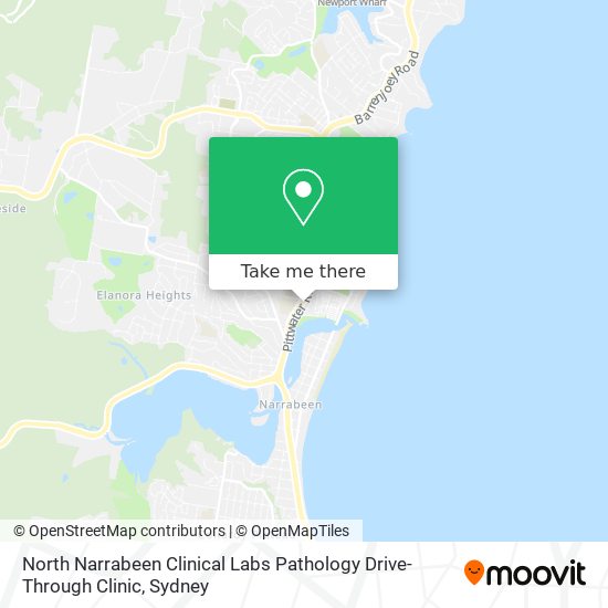 North Narrabeen Clinical Labs Pathology Drive-Through Clinic map