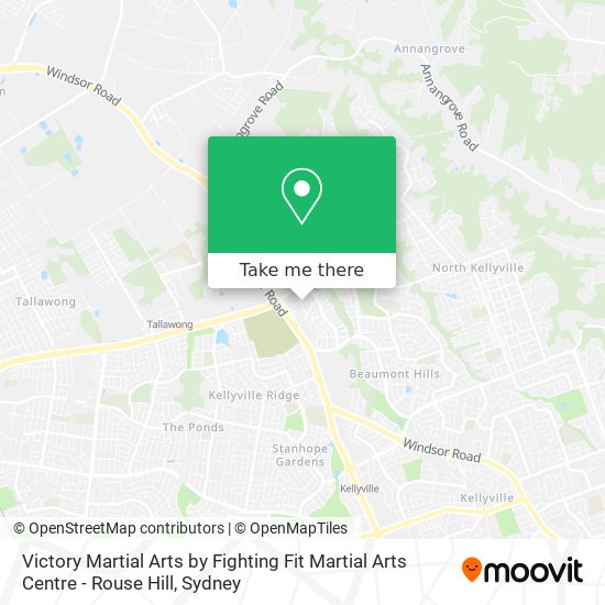 Mapa Victory Martial Arts by Fighting Fit Martial Arts Centre - Rouse Hill