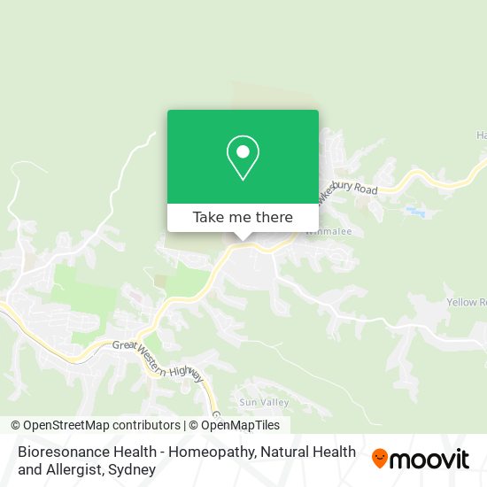 Bioresonance Health - Homeopathy, Natural Health and Allergist map