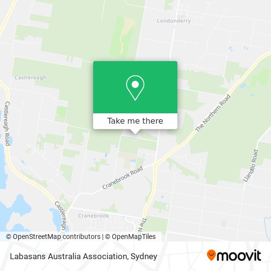 Labasans Australia Association map