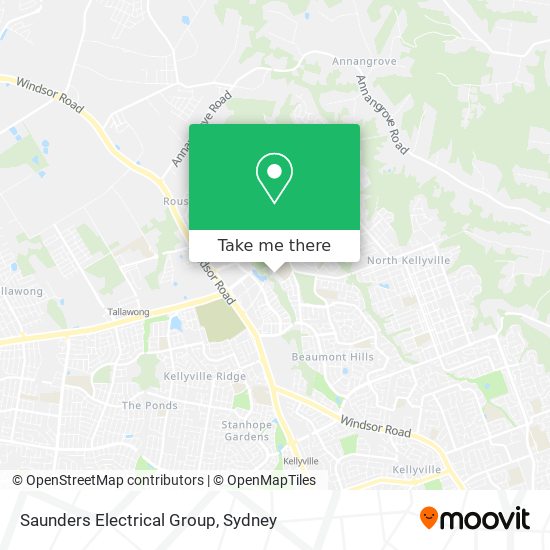 Saunders Electrical Group map