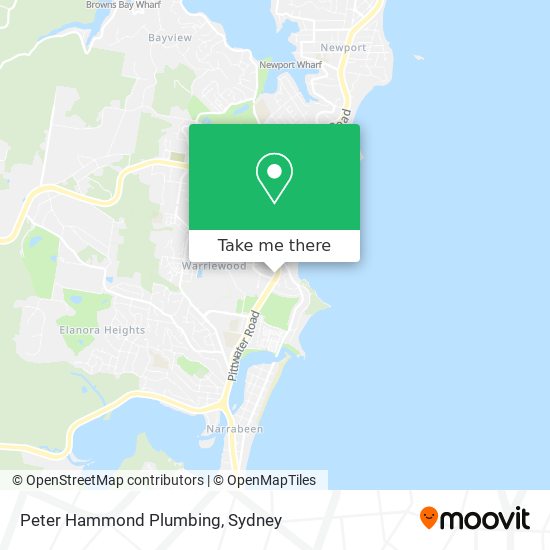 Mapa Peter Hammond Plumbing