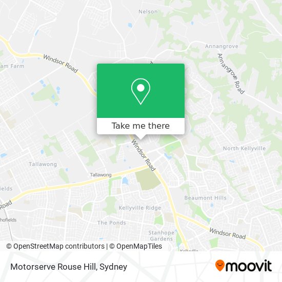 Motorserve Rouse Hill map