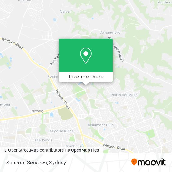 Subcool Services map