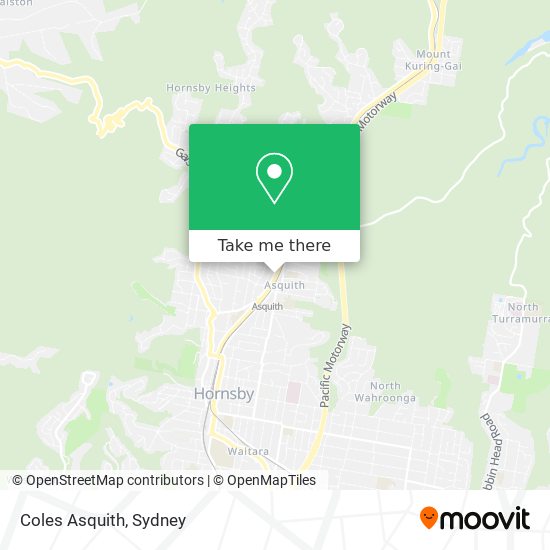 Coles Asquith map