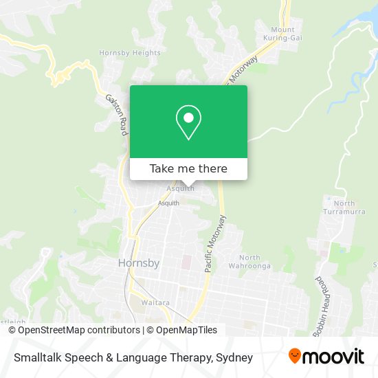 Smalltalk Speech & Language Therapy map