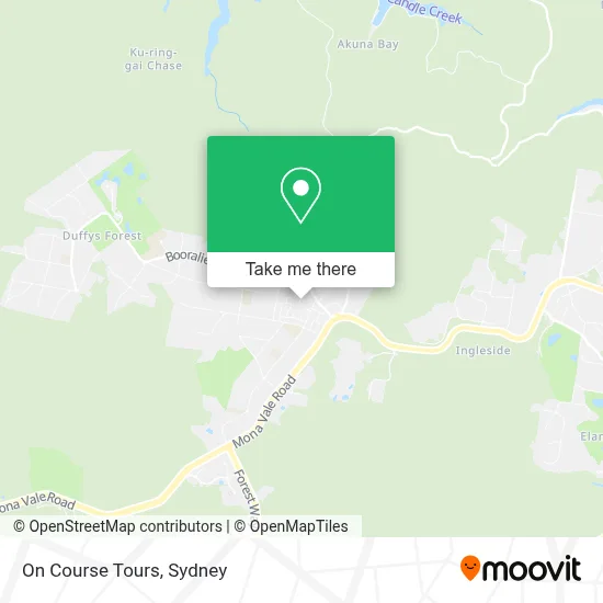Mapa On Course Tours