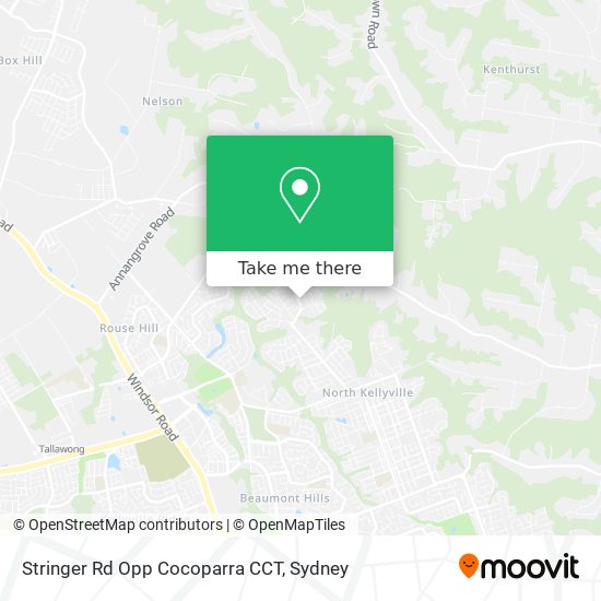 Stringer Rd Opp Cocoparra CCT map