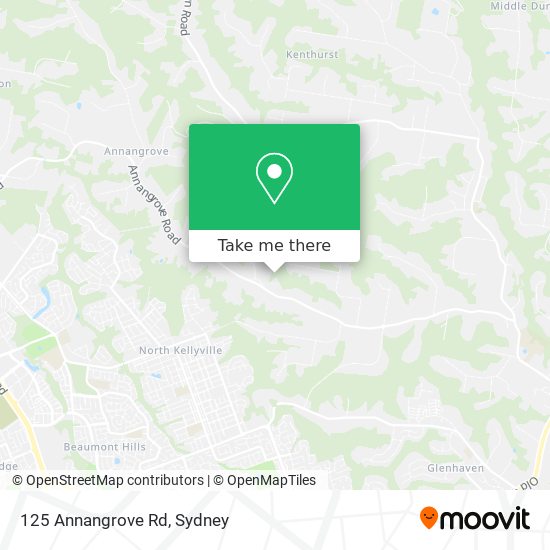 125 Annangrove Rd map