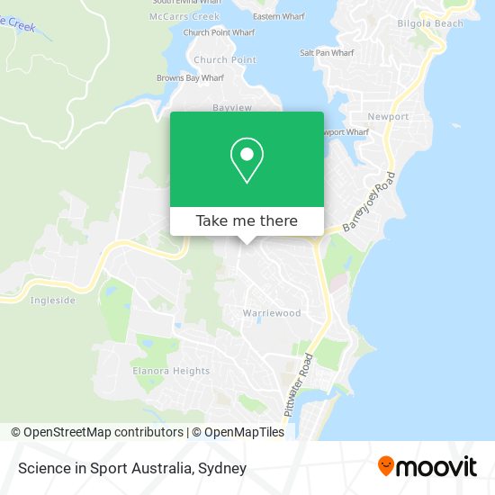 Mapa Science in Sport Australia