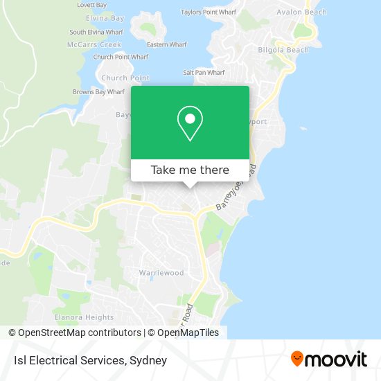 Mapa Isl Electrical Services