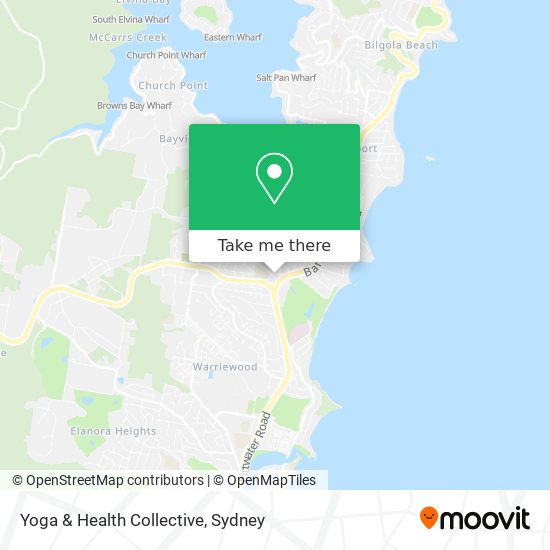 Yoga & Health Collective map