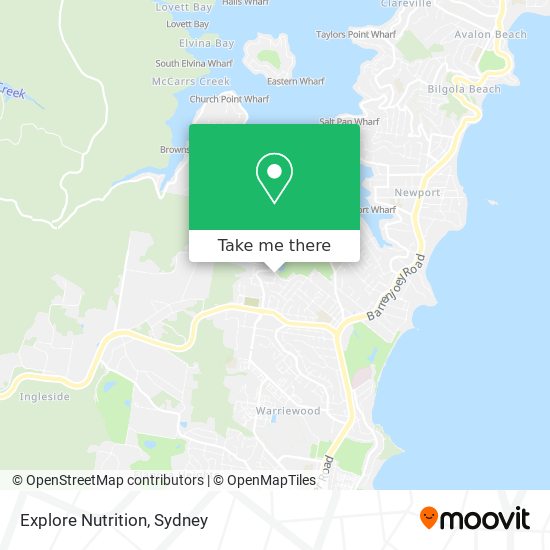 Explore Nutrition map