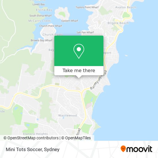 Mini Tots Soccer map