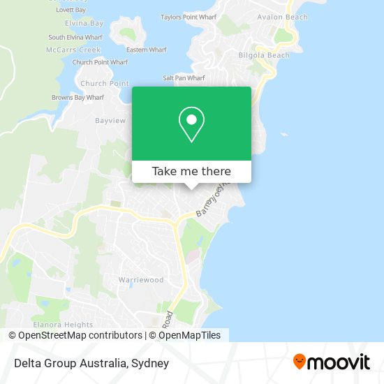 Delta Group Australia map