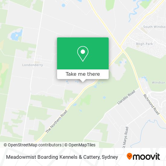 Meadowmist Boarding Kennels & Cattery map