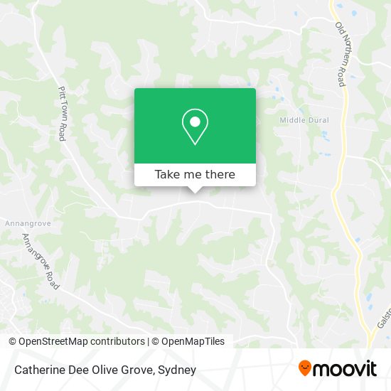 Catherine Dee Olive Grove map