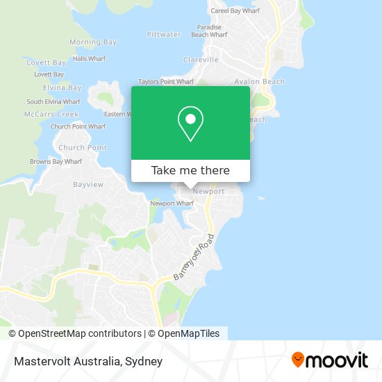 Mapa Mastervolt Australia