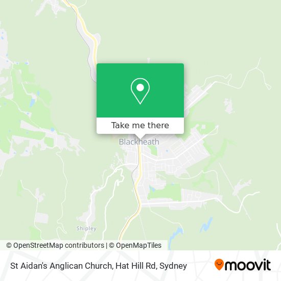 St Aidan's Anglican Church, Hat Hill Rd map