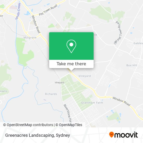 Greenacres Landscaping map