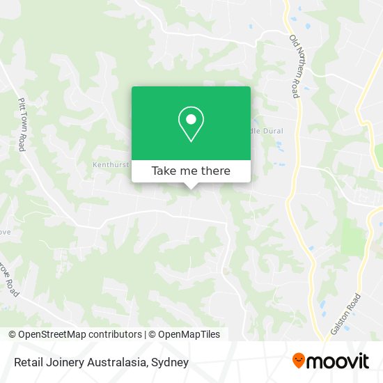 Retail Joinery Australasia map