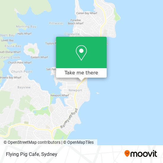 Flying Pig Cafe map