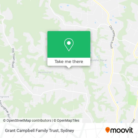 Grant Campbell Family Trust map