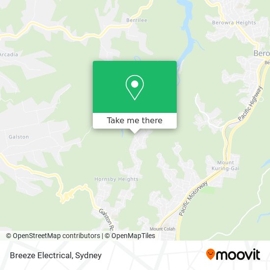 Breeze Electrical map