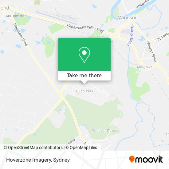 Hoverzone Imagery map