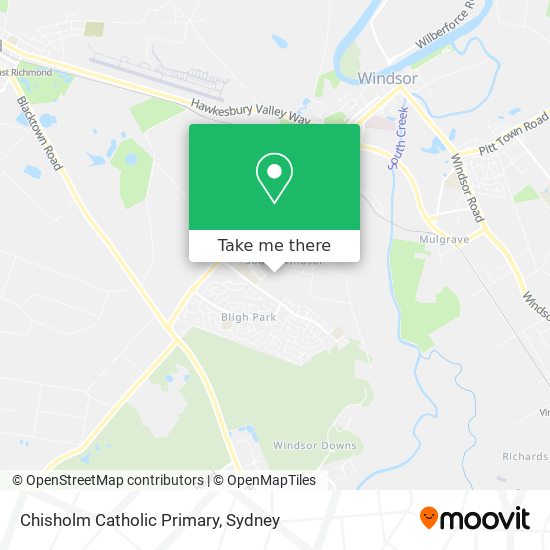 Chisholm Catholic Primary map