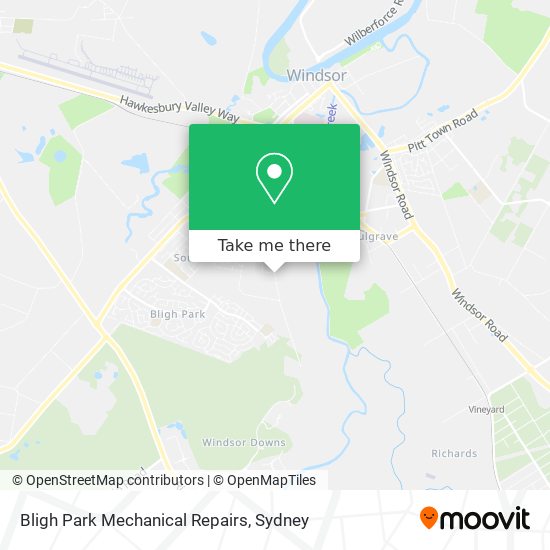 Bligh Park Mechanical Repairs map