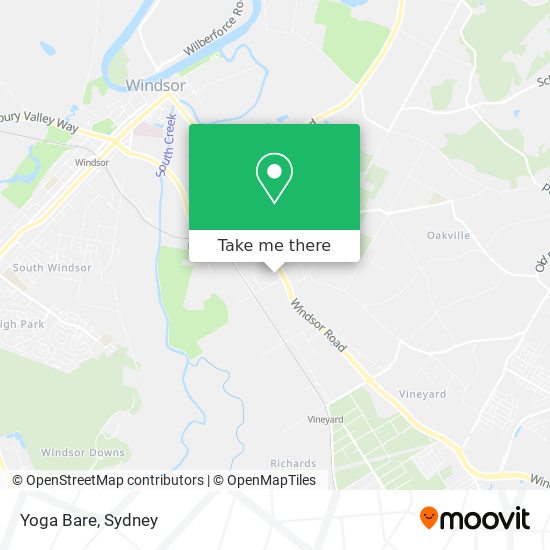 Yoga Bare map