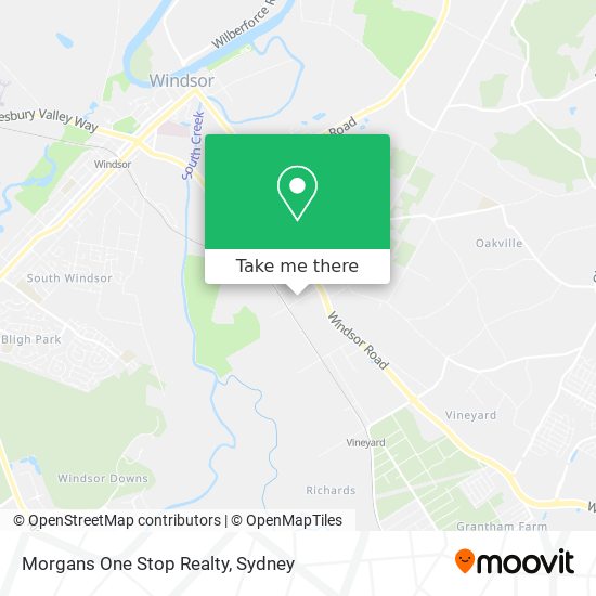 Mapa Morgans One Stop Realty