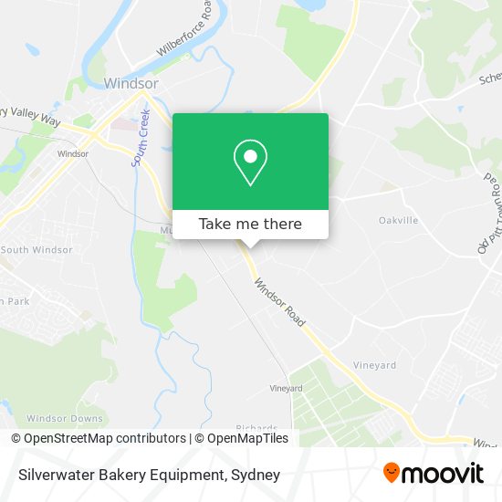 Silverwater Bakery Equipment map