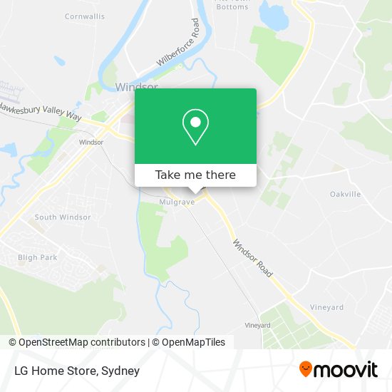 LG Home Store map