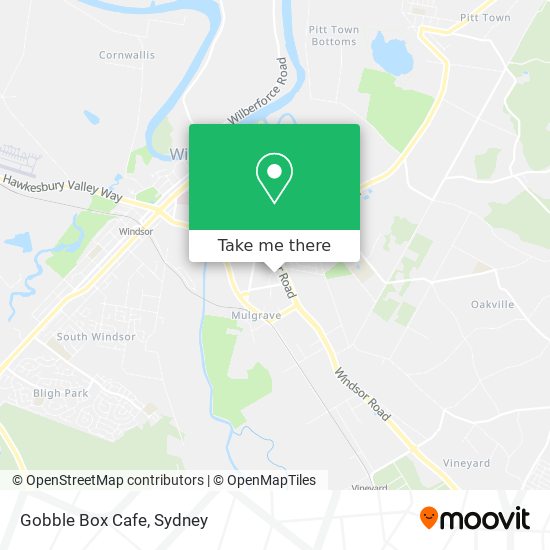 Mapa Gobble Box Cafe