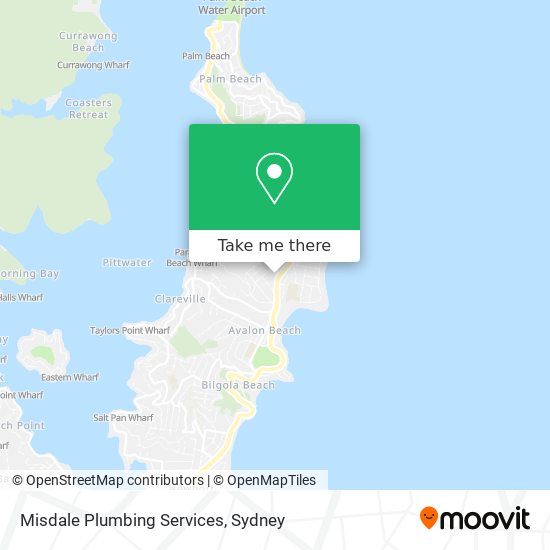 Misdale Plumbing Services map