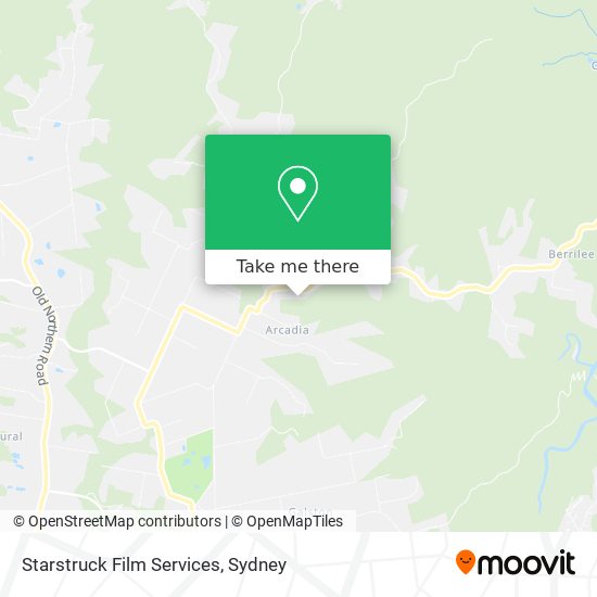 Starstruck Film Services map